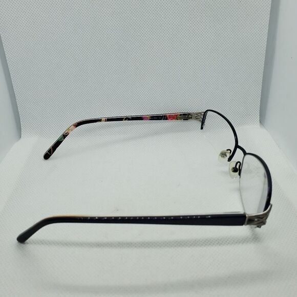 Vera Bradley Vanessa Ribbons Prescription Glasses Frames & Case - Picture 5 of 9